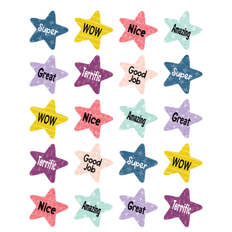 Modèle de récompense Happy Day Star