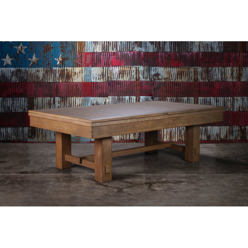 Hank Slate Pool Table With Professional Installation Include, Table size 7