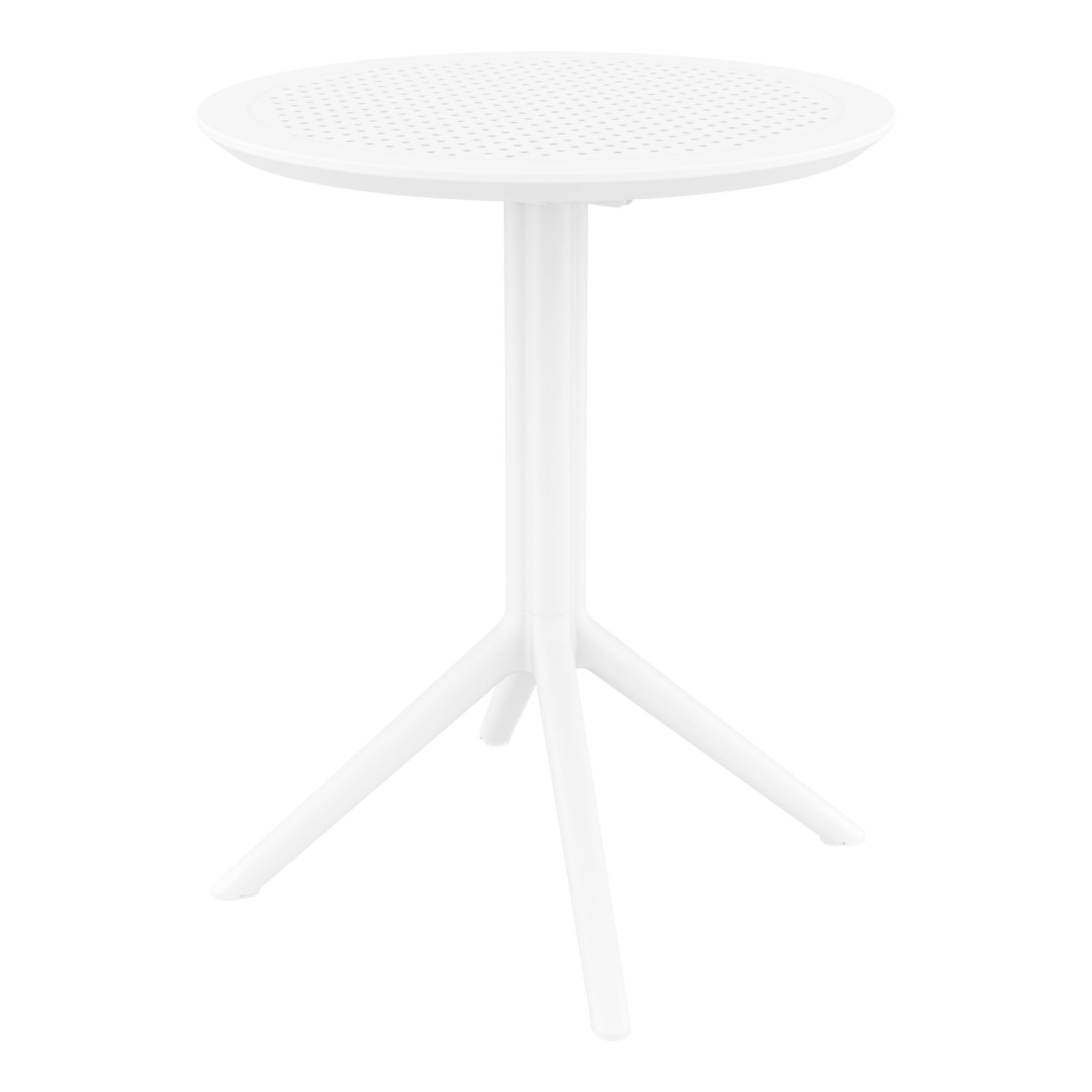 Farrah 24" Patio Bistro Set, White