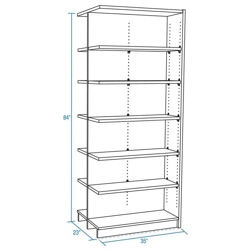 Library Bookcase, Maple