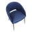 Evanoff 18.5'' H Upholstered Metal Side Chair-744275886-744260935