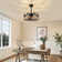 20" Farmhouse Caged Ceiling Fan With Light Kit And Remote Control Included