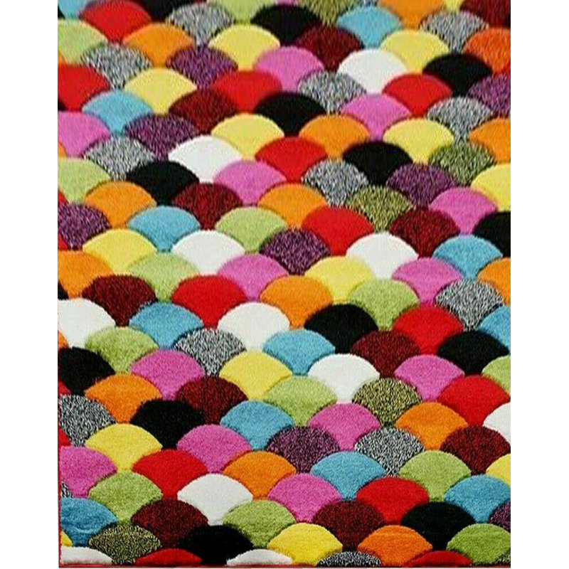 Leonanie Geometric Indoor / Outdoor Area Rug, Rectangle 80 x 150cm