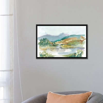 « impressionniste aquarelle ii », reproduction sur toile