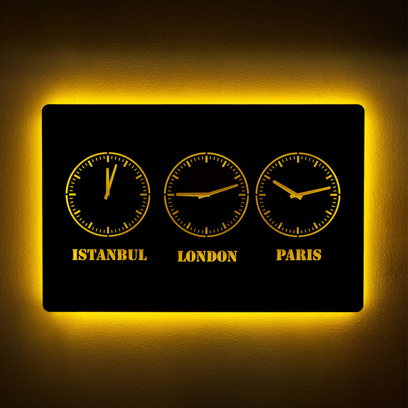 Horloge murale Davyion