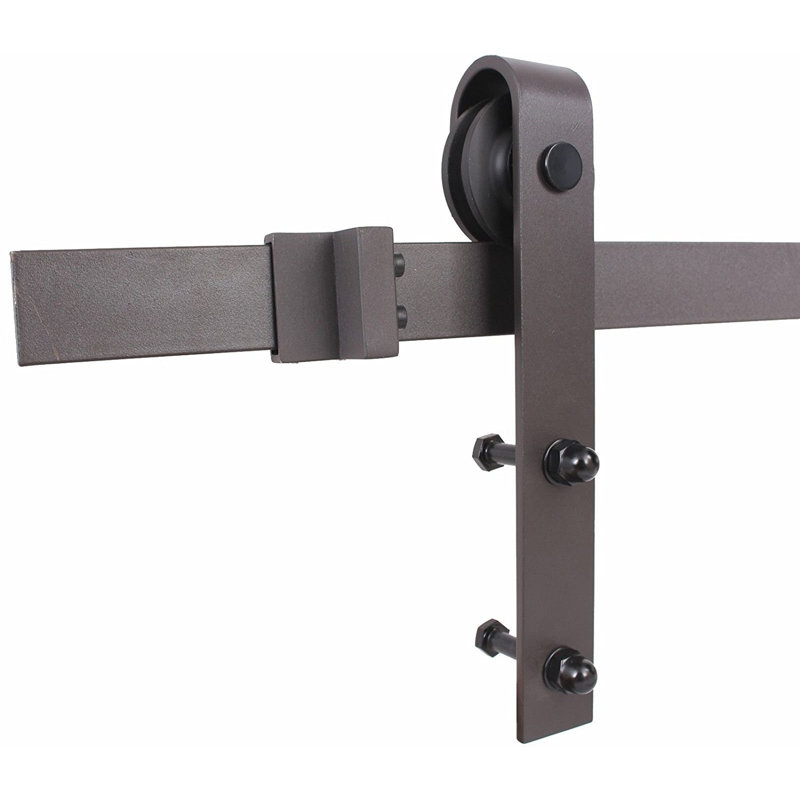 Country Sliding Standard Double Track Barn Door Hardware Kit