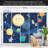 Kids Wallpaper Wall Mural - Happy Planets-2092285041