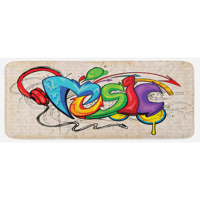 Tapis de cuisine music