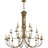 Arunvir 21 - Light Steel Dimmable Chandelier-1860353119