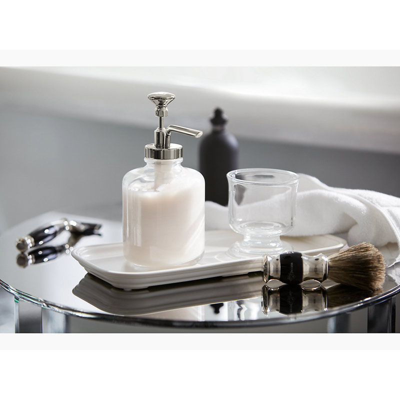 Artifacts Soap Dispenser, Polished Chrome