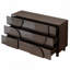 Commode 6 tiroirs pour chambre à coucher-1038315285