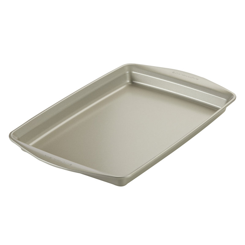 Silver Nonstick Steel 3-Piece Cookie Pan Set