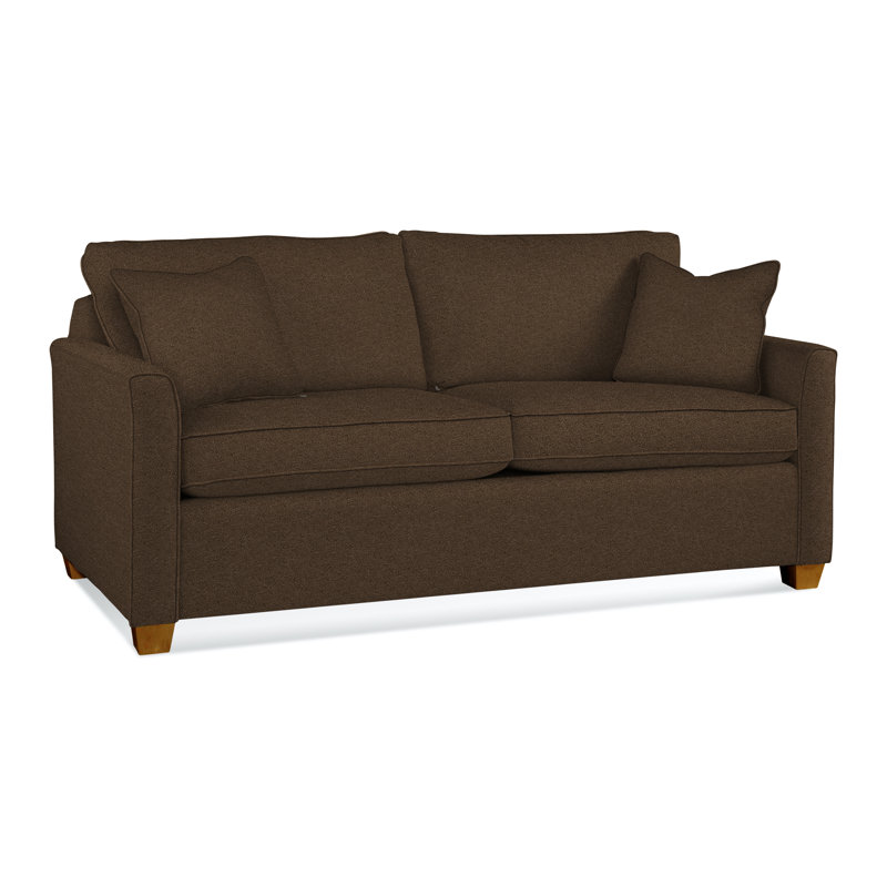 Charleston 77" Sleeper Sofa, Havana, Innerspring, Elite Chocolate 100% Polyester