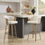 Tabouret de bar et de comptoir Lesli