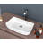 24"X15" Ceramic Rectangular Vessel Bathroom Sink