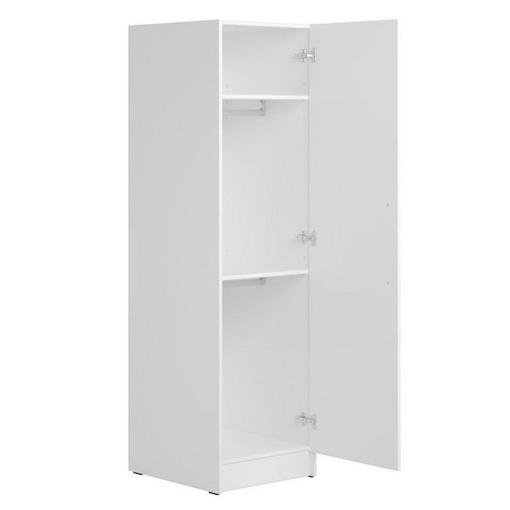 Portifino Single Door Wardrobe, White