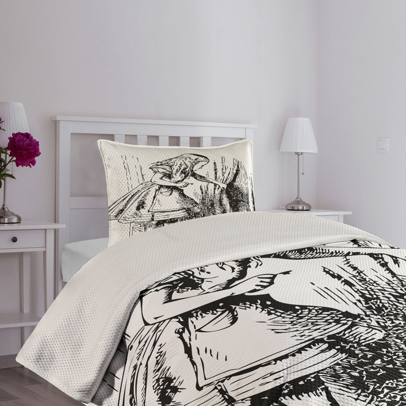 Polyester Coverlet, King Bedspread + 2 Shams
