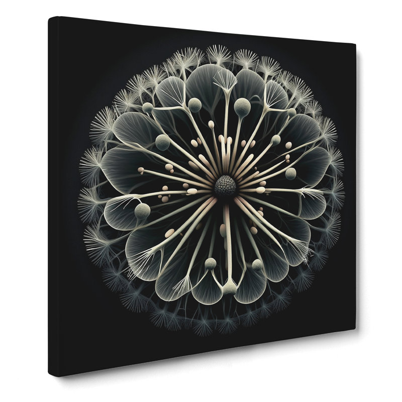 Dandelion Constructivism No.2 - No Frame Print