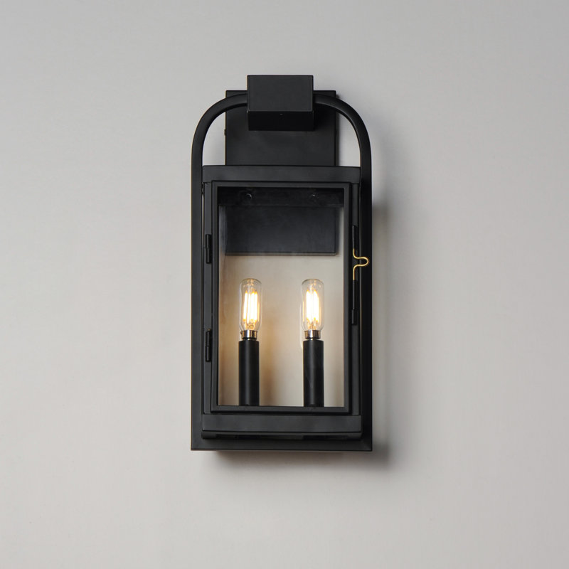 Bonham-Outdoor Wall Mount, 16.5" H x 7.5" W x 6.75" D