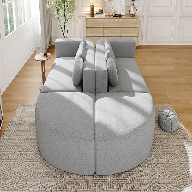 Canapé modulaire Boneless Couch, Gris