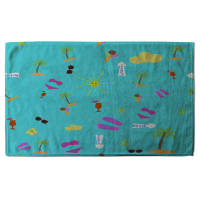 Cotton Waffle Tea Towel Kitchen Towel