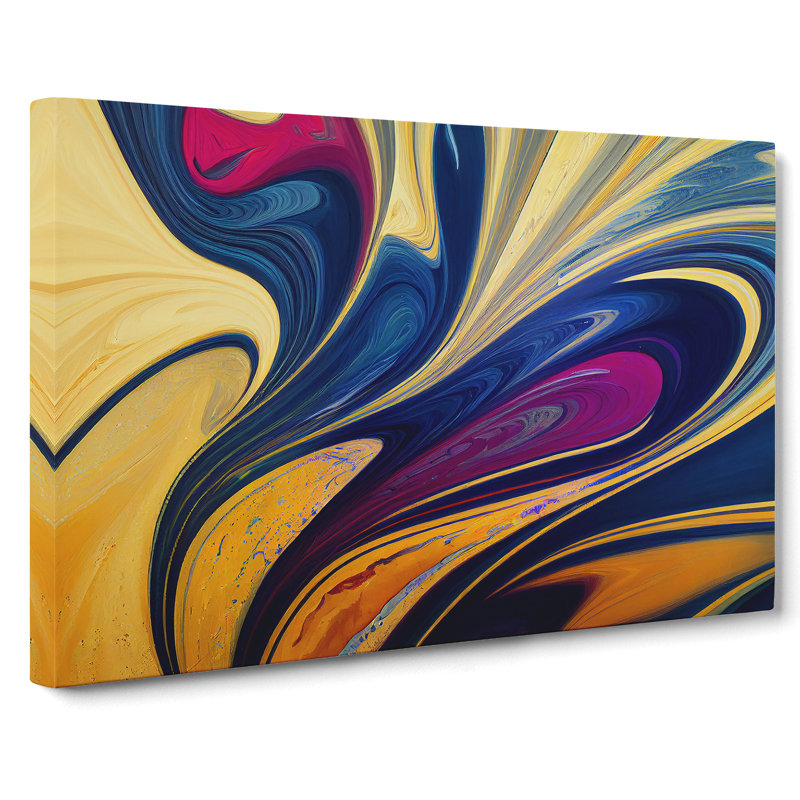 Marble Abstract Vol.7 - Wrapped Canvas, 35cm H x 50cm W x 3cm D