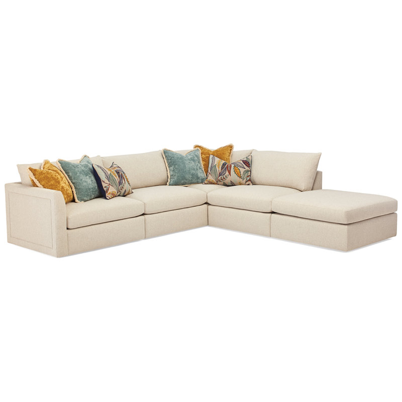 Zoe Sectional, Dream Porcelain