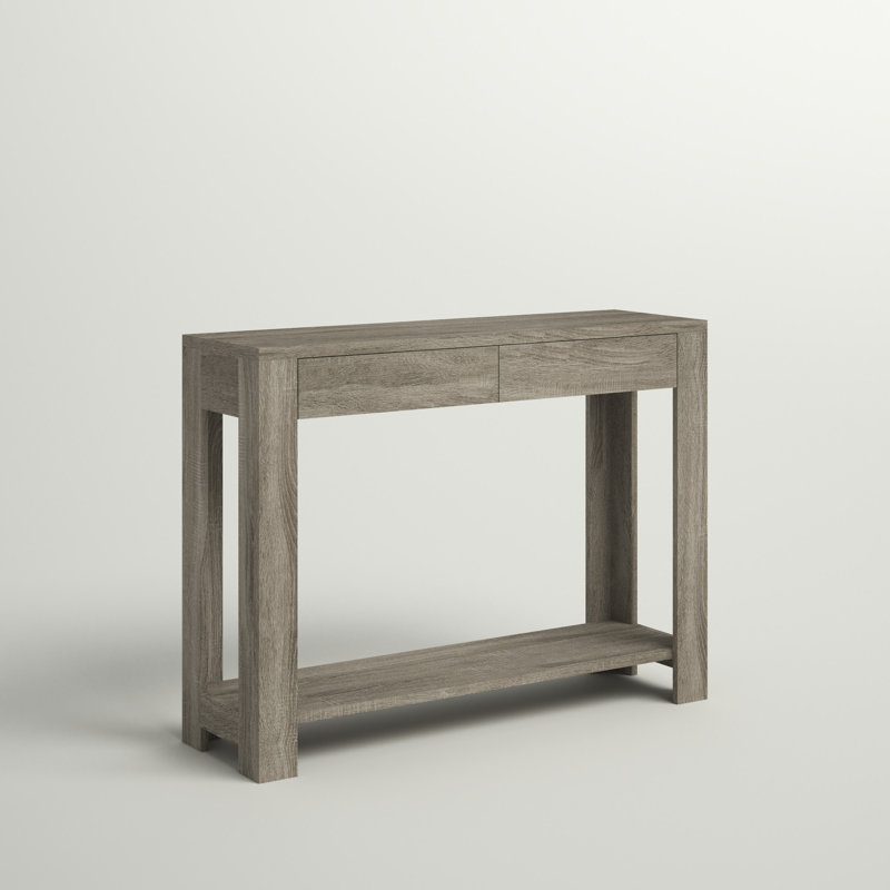 Sardinia 40'' Console Table, Dark Taupe