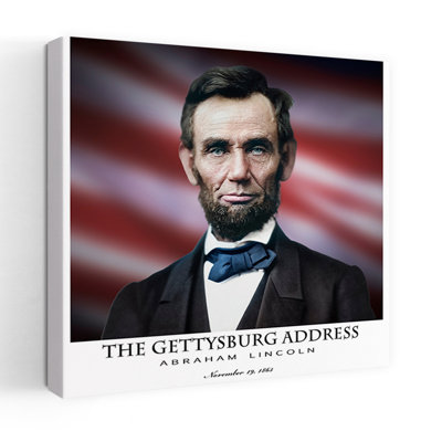 Gettysburg Address At Lincoln Memorial Washington Dc Usa Contemporary Art