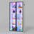 65" H Display Cabinet with Glass Doors and RGB Light-1962313167