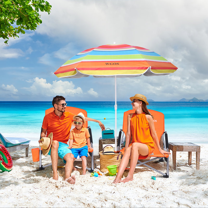 Folding Camping Chair, Orange