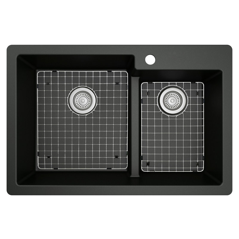 Karran 10-1 / 4 po X 14 3/4 po Grille inférieure en acier inoxydable