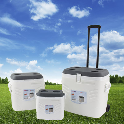 SQ Professional Campmate 3 - Piece Cooler Box with wheels