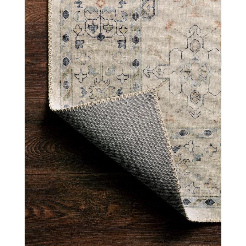 Claribel Oriental Indoor Rug, Rectangle 3'6" x 5'6"