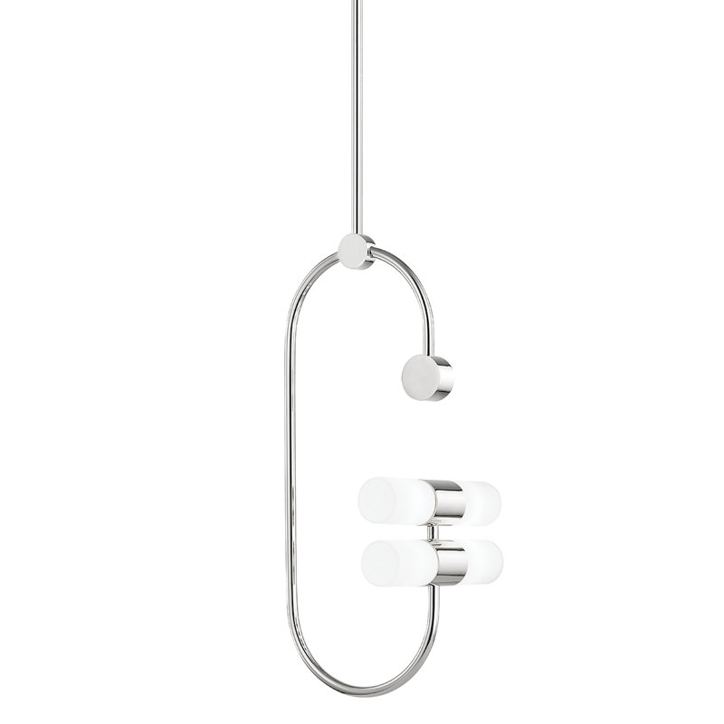 Rae 4 - Light Pendant, Polished Nickel