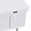 Table basse à plateau relevable avec plateau pliable, 2 tiroirs, compartiment de rangement dissimulé et pieds en métal-763440179