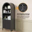 Vitrine arquée 70,9 "de haut-2072802872