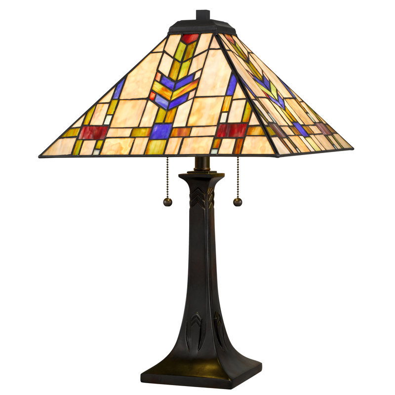 Draxen 2-Light Valiant Bronze Table Lamp
