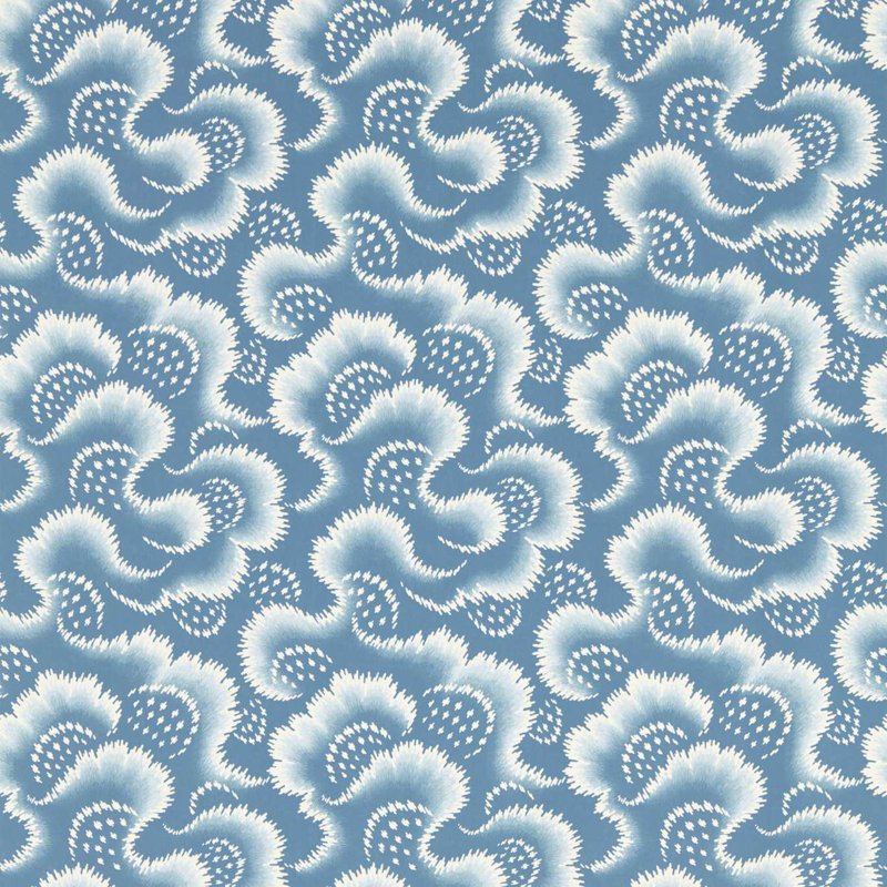 Henry Holland Abstract Vinyl Wallpaper Double Roll, Pacific