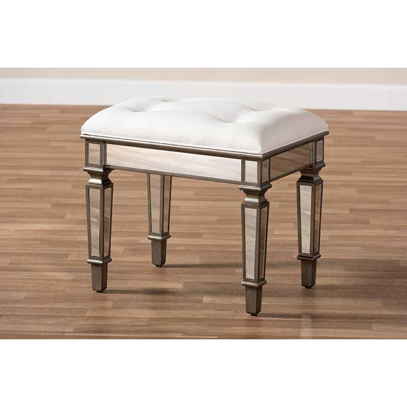 Tabouret de meuble-lavabo rembourré Crowson