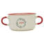 Speckled Stoneware Christmas Soup Mugs