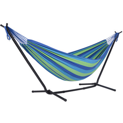10.7 Ft. 2-person Brazilian-style Hammock With Stand