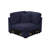 8-piece Upholstered Corner Sectional Sofa, Console with Cup Holders & Storage & USB-904584488