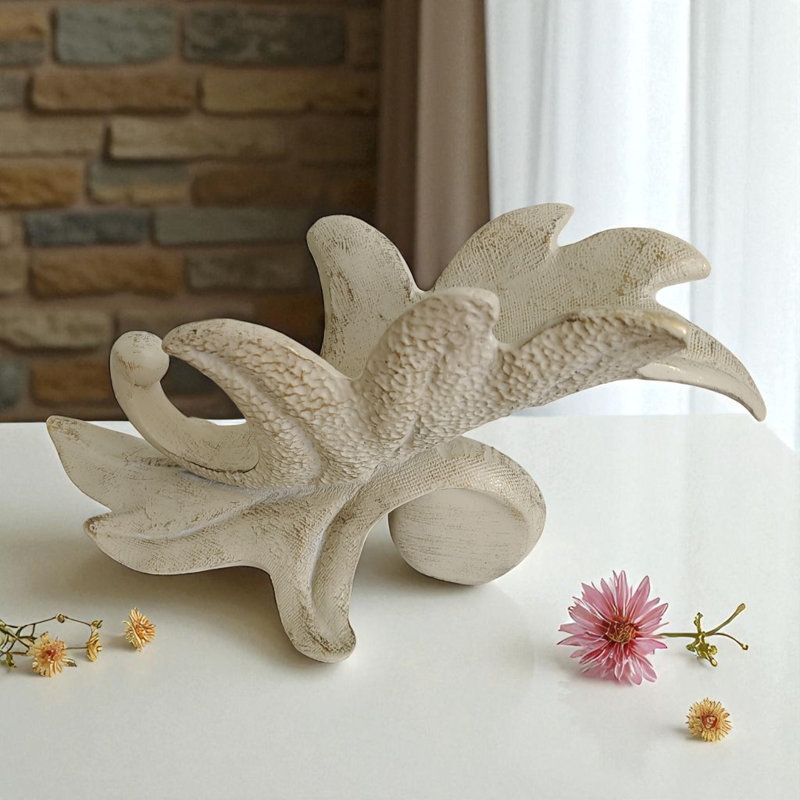 1 Bottle Tabletop Wine Bottle Rack, Beige