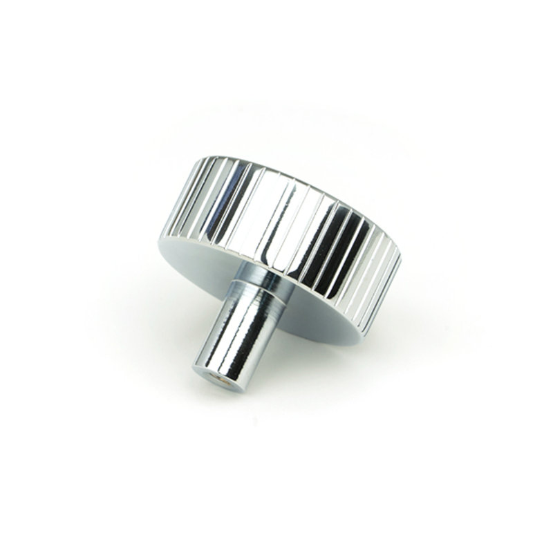 Round Knob, Polished Chrome, 4 cm