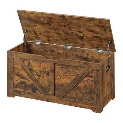 Storage Trunk With 2 Safety Hinges
