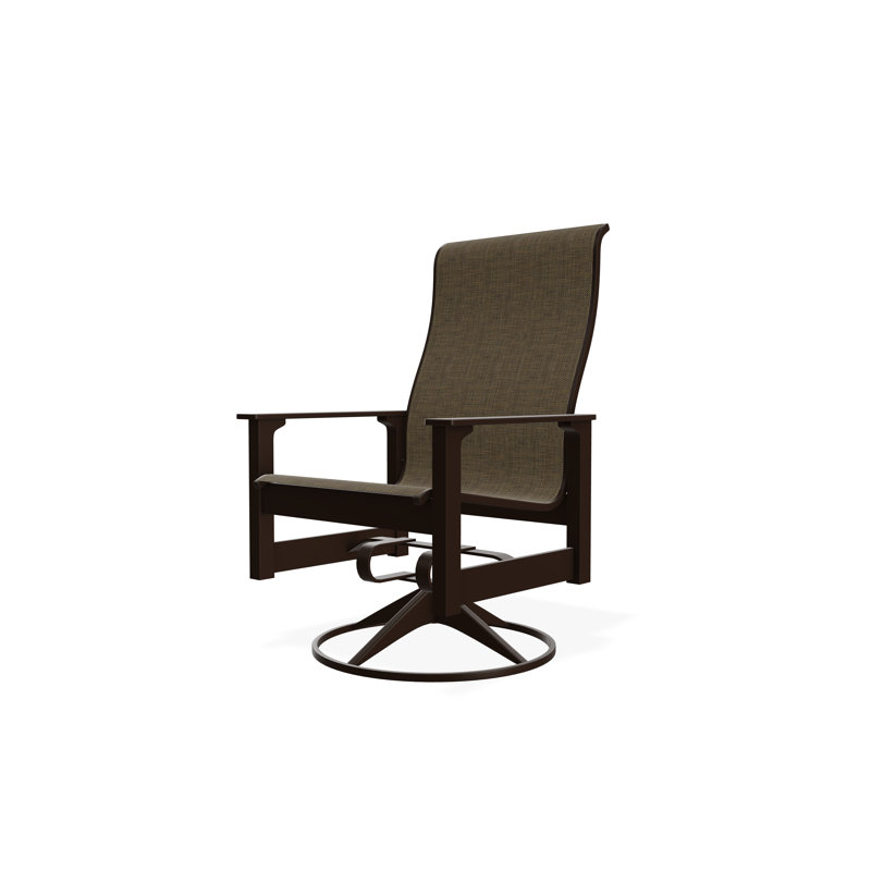 Leeward Sling Marine Grade Polymer Swivel Rocker, Beacon Taupe Sunbrella®, Kona