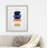 'Mod Pods I' Picture Frame Print on Paper