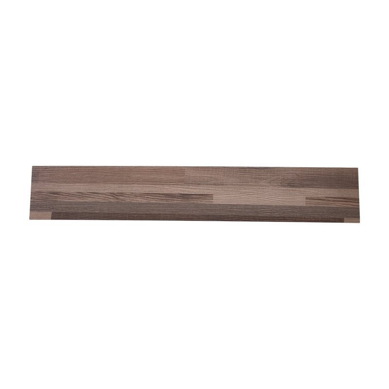 36pc Self-adhesive Wood Grain PVC Floor Tiles, Grey/Dark Grey