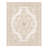 Soft Washable Vintage Floral Area Rug With Non-Slip Backing Beige-1509547261-1509547259